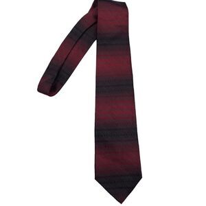 RARE Christian Dior Tie Pattern Red Black
